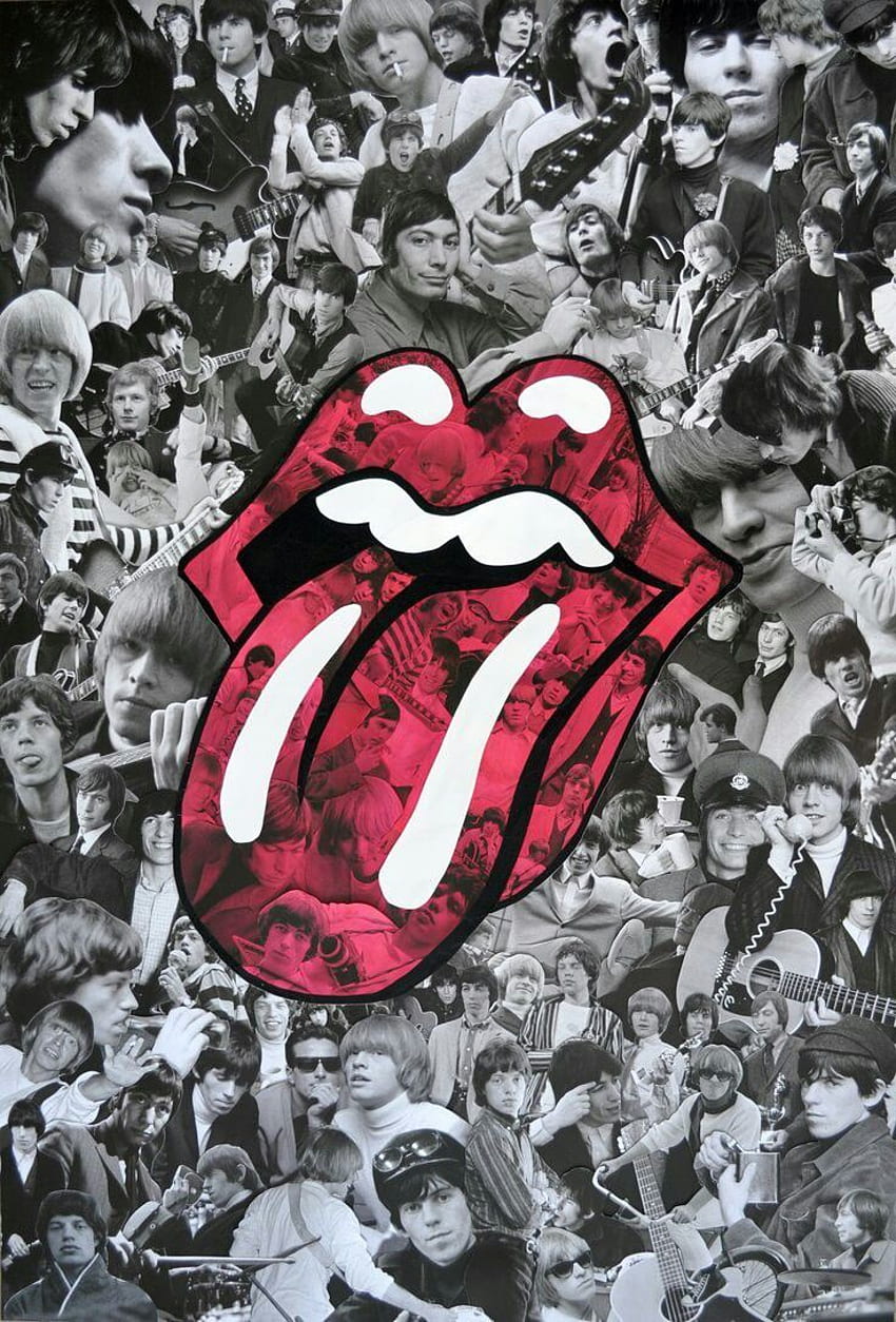 As pedras rolantes. Cartaz dos Rolling Stones, banda dos Rolling Stones Papel de parede de celular HD