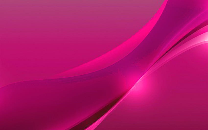 Just pink, pink, swirls, color, light, bright HD wallpaper