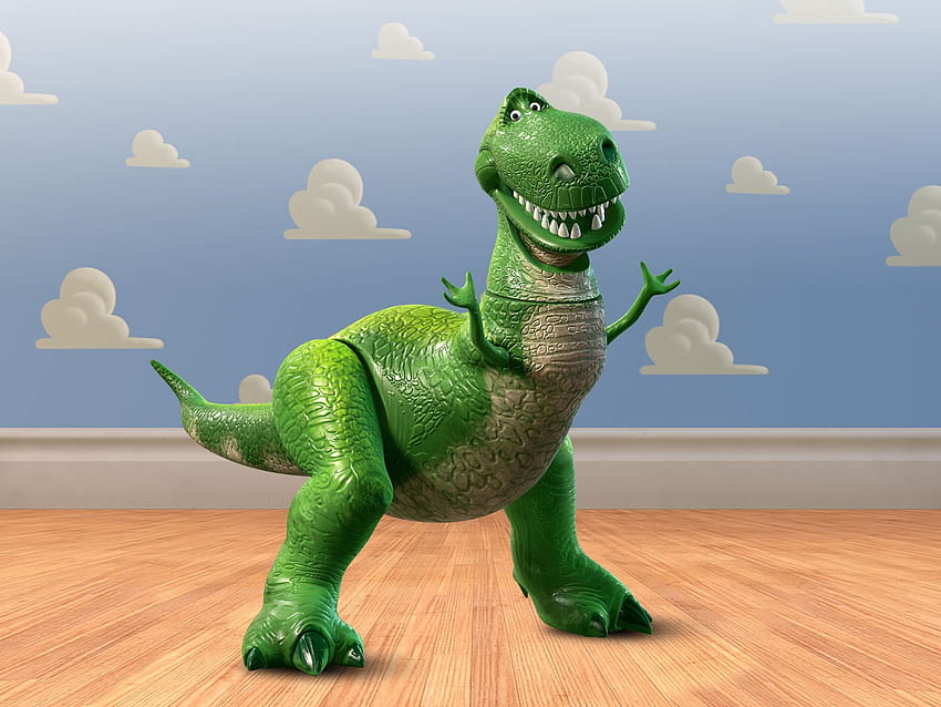 Rex (Toy Story) y antecedentes fondo de pantalla