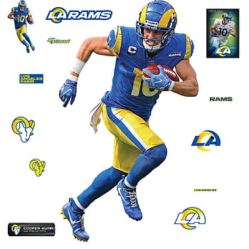 Fathead Aaron Donald Los Angeles Rams 10-Pack Life-Size Removable Wall Decal