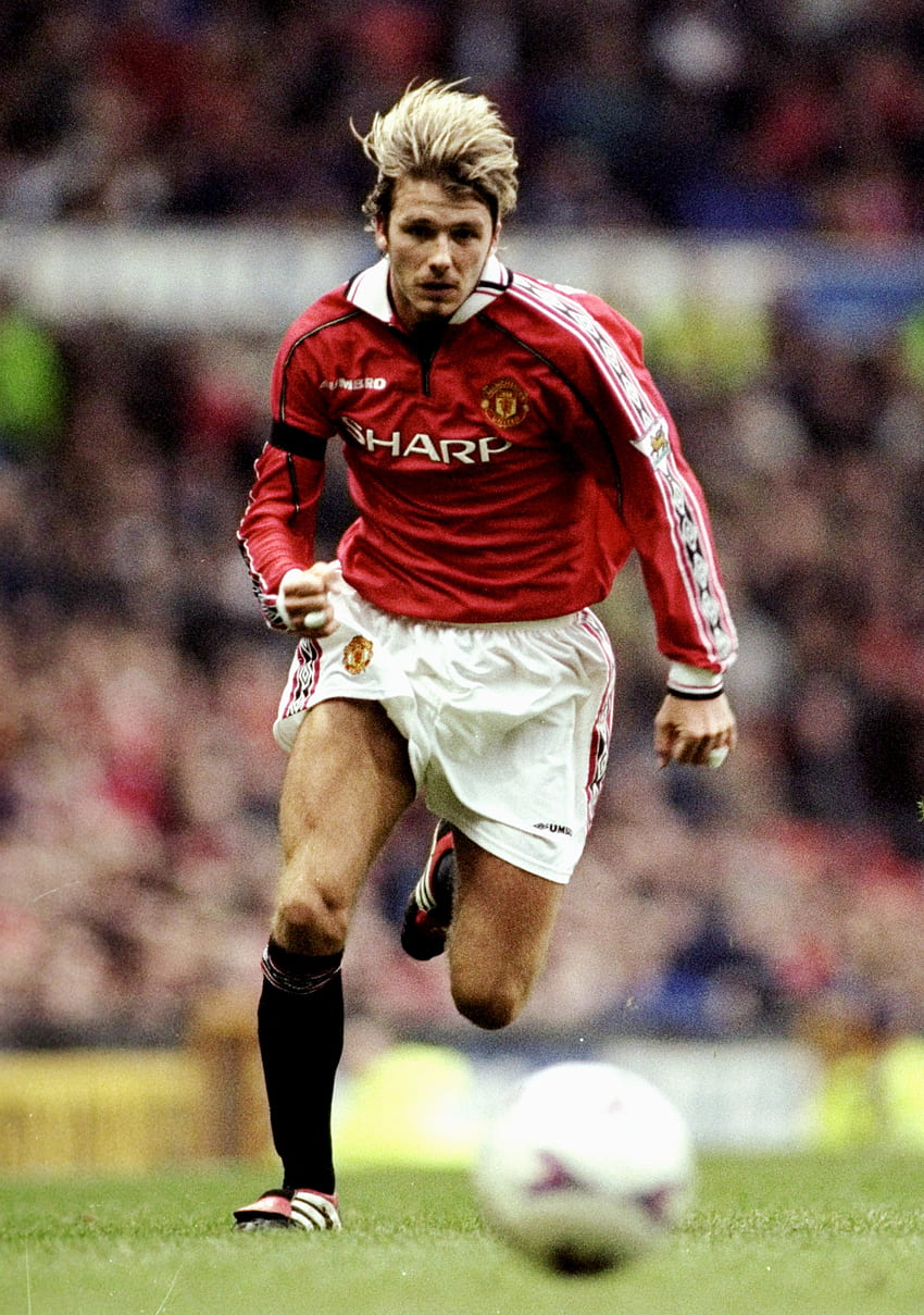 David Beckham von Manchester United HD-Handy-Hintergrundbild