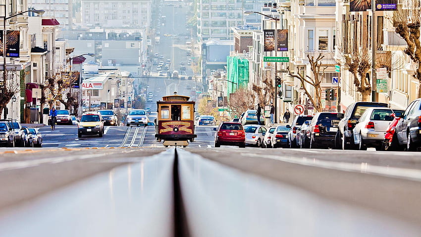 San Francisco Tram FullWpp Full []、モバイル、タブレット用。 サンフランシスコを探索します。 49ERS、サンフランシスコ、SFシティ 高画質の壁紙