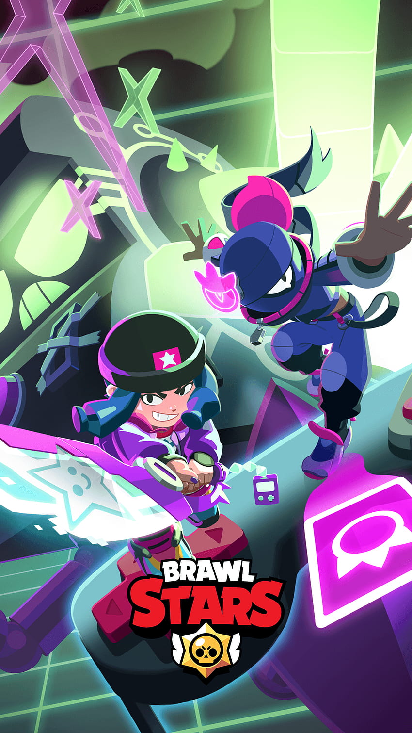Brawl Stars realeased a phone with the theme of the new update. Here it is, so you can it and use it. : Brawlstars, Brawl Stars Edgar HD phone wallpaper