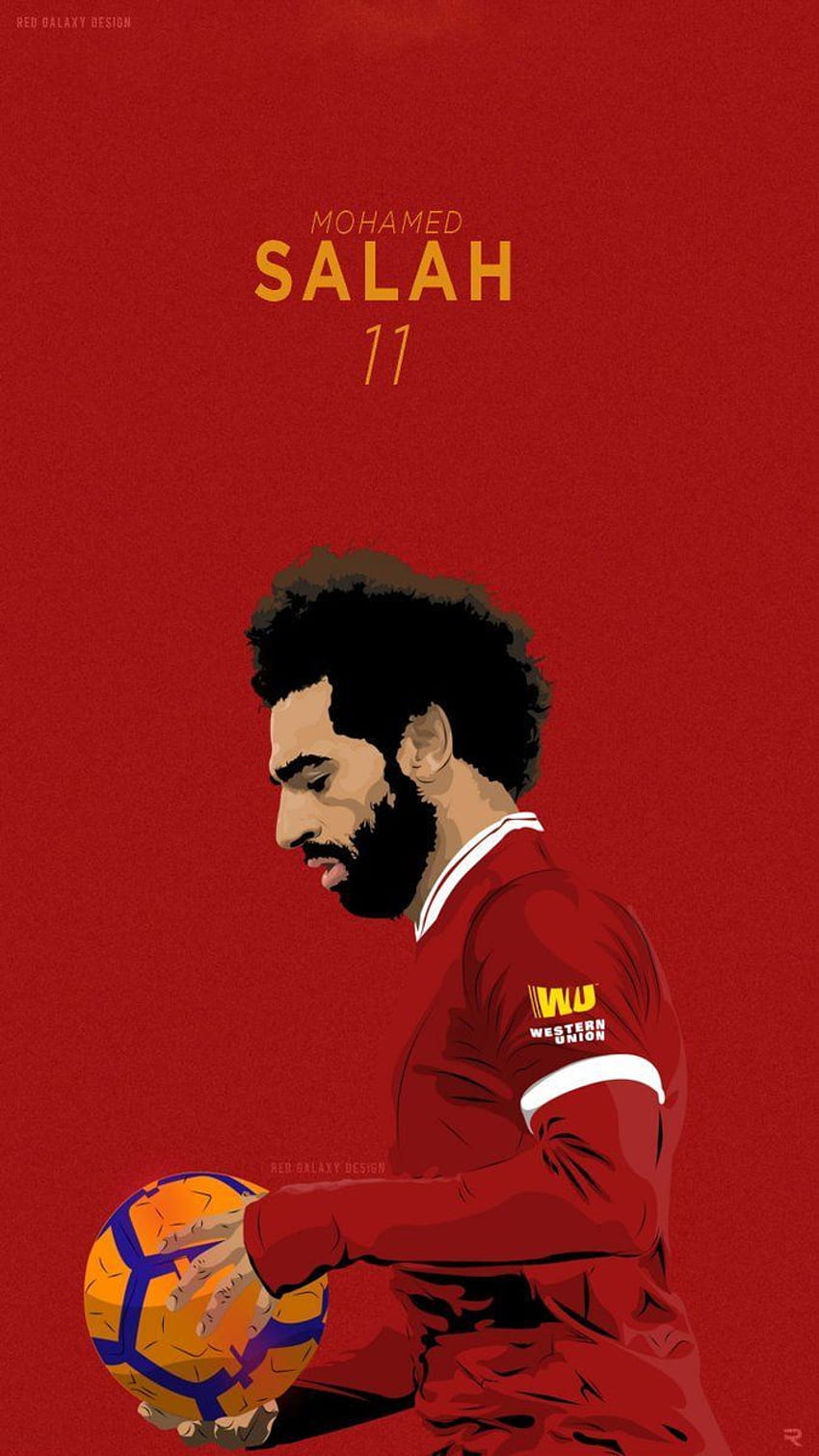 MO Salah Liverpool, Mohamed Salah Tapeta na telefon HD