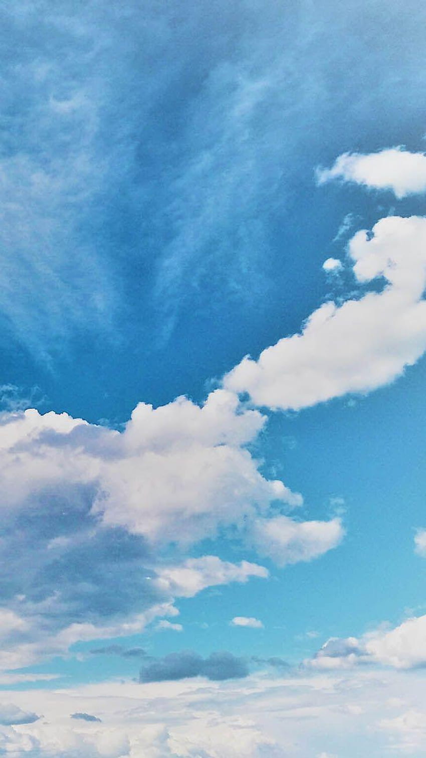 Aesthetic Blue Sky , Kawaii Sky HD phone wallpaper