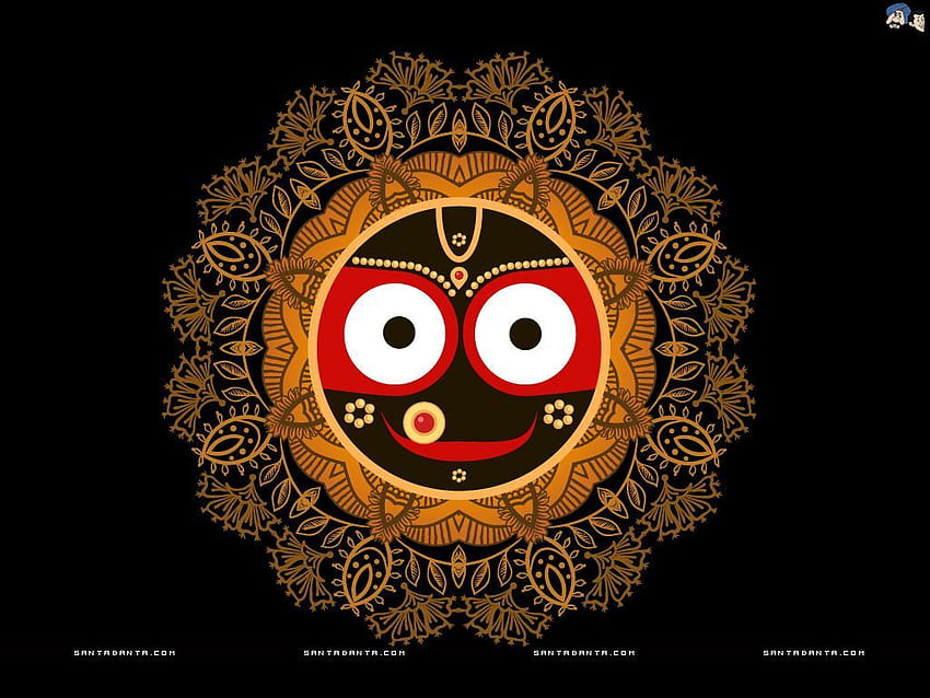 Jagannath. Lord jagannath, divinità indiane, arte indù Sfondo HD