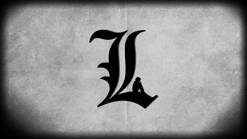 I made an L from Deathnote. () : anime. Death HD wallpaper