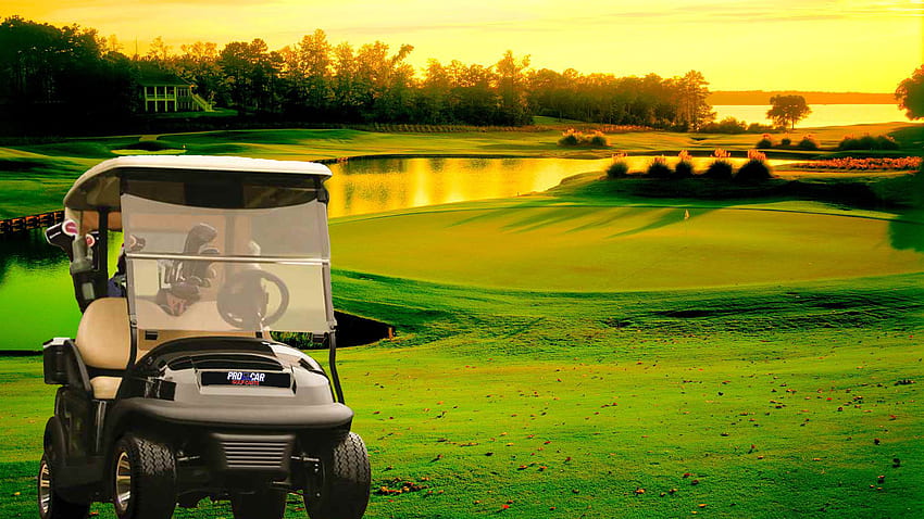 Wózki golfowe – profesjonalne wózki golfowe. Wózki golfowe – Profesjonalna sprzedaż wózków golfowych, usługi i akcesoria Tapeta HD
