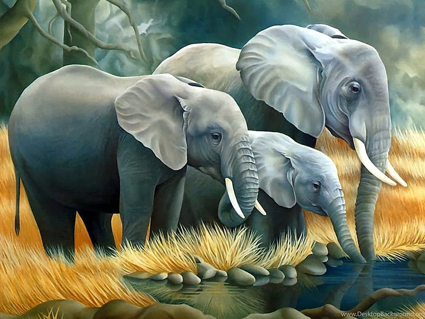 Elephant wallpapers 1920x1080 Full HD (1080p) desktop backgrounds