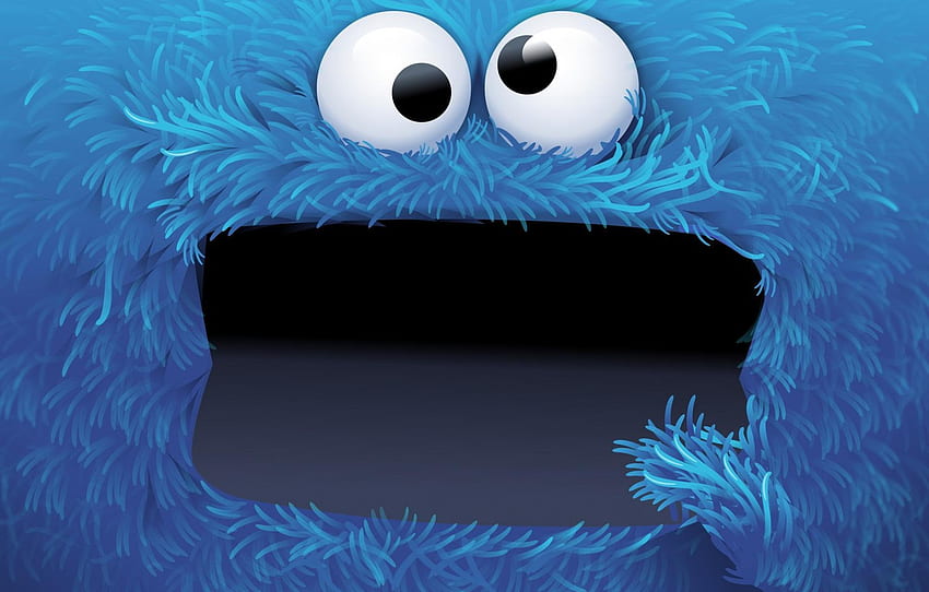 Oper, Cookie Monster, hallo für , Abschnitt фильмы -, Hello Cute Monster HD-Hintergrundbild