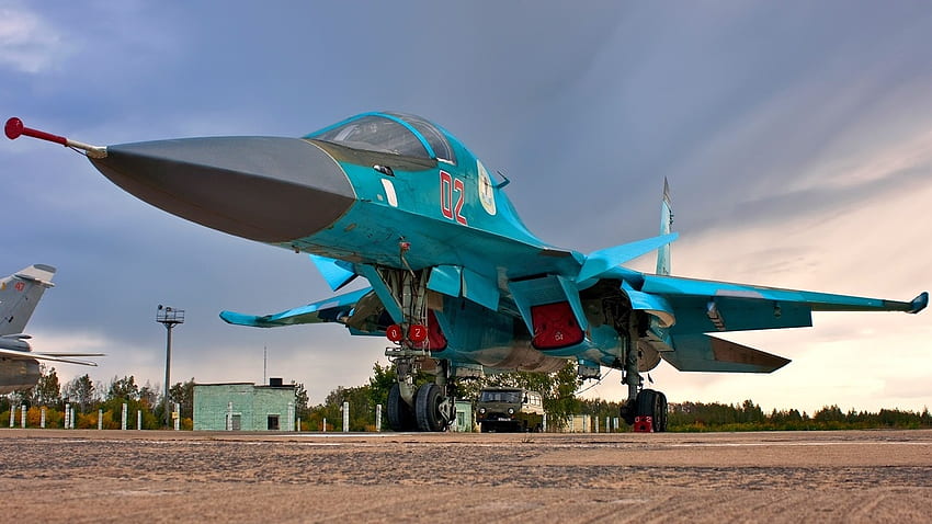 Su-34 สีน้ำเงิน กองทัพ ซูคอย รัสเซีย 04 02 เจ็ท เครื่องบิน เครื่องบิน suchoj วอลล์เปเปอร์ HD