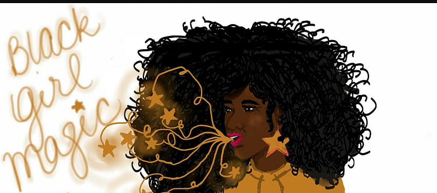 Black Magic Girl iPhone (Page 1), Afro Black Girl HD wallpaper