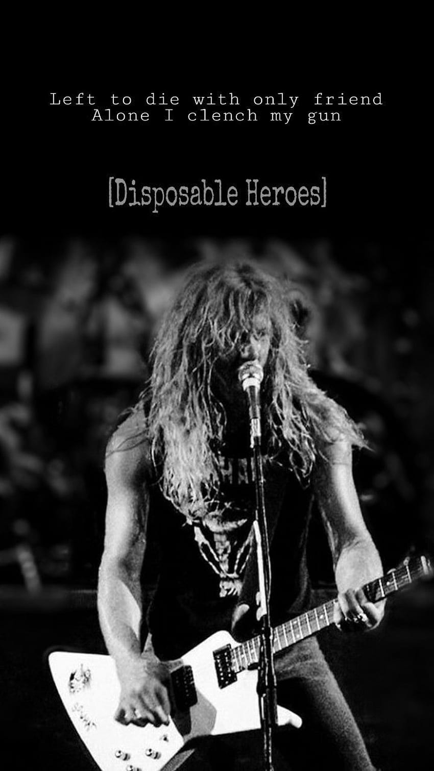 เมทัลลิกา เนื้อเพลง Metallica เนื้อเพลง Megadeth เนื้อเพลง Metallica James Hetfield ของ Metallica วอลล์เปเปอร์โทรศัพท์ HD