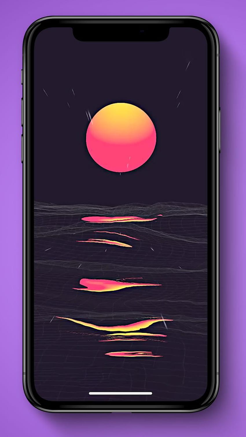 Retro Neon Phone, Neon Sun HD phone wallpaper | Pxfuel