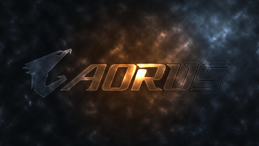 Tło logo U Aorus - Gigabyte Aorus Tapeta HD