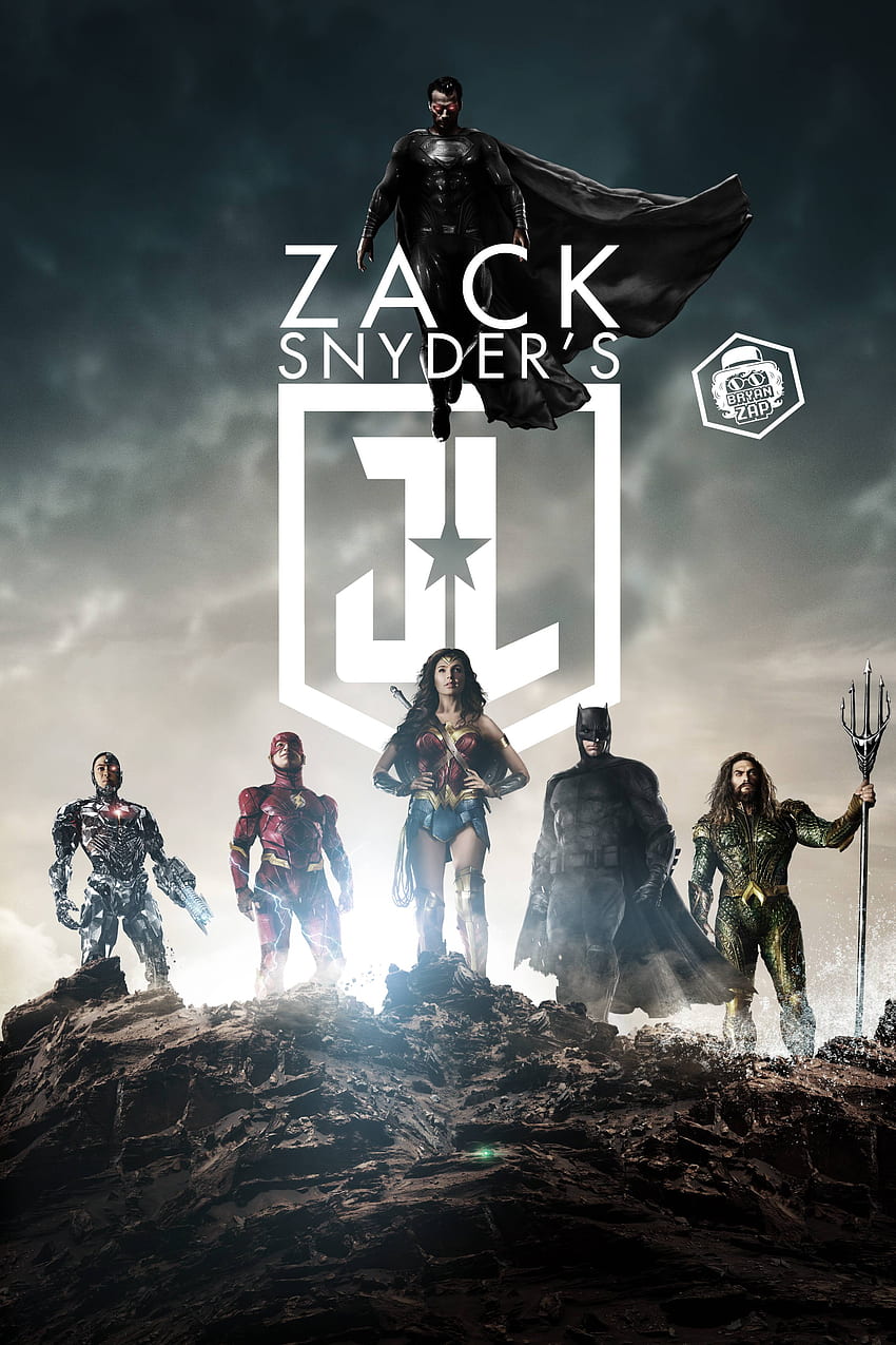 2021 Justice League Movie Poster 11X17 Superman Batman Wonder Woman The  Flash 🍿