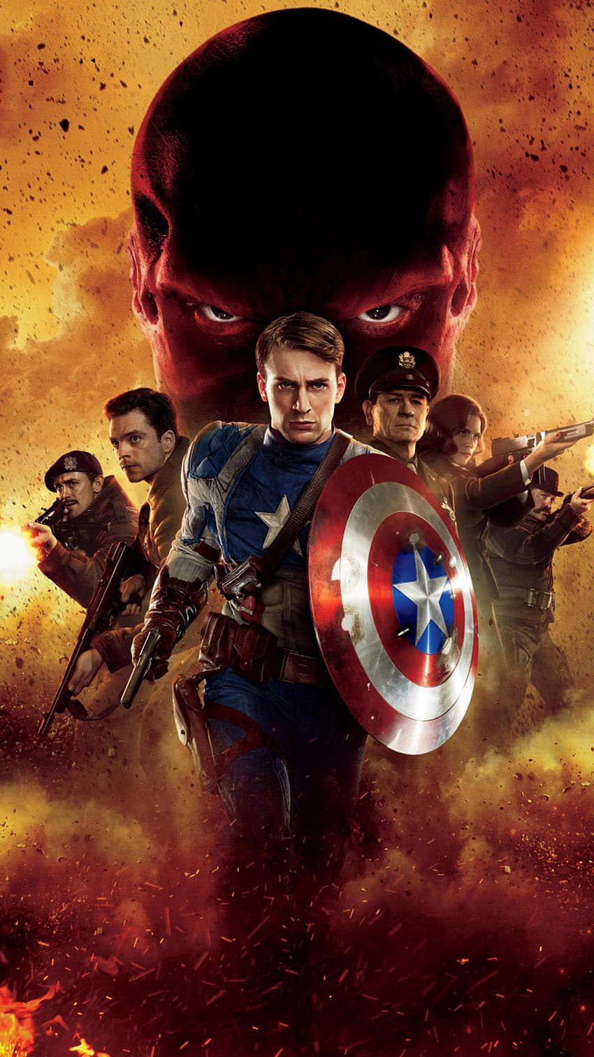 Capitan America: Il primo vendicatore (2022) film Sfondo del telefono HD