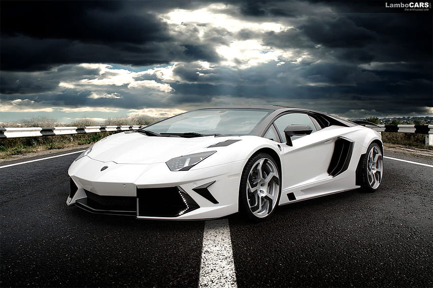 Lamborghini - Página, Lamborghini blanco fondo de pantalla | Pxfuel