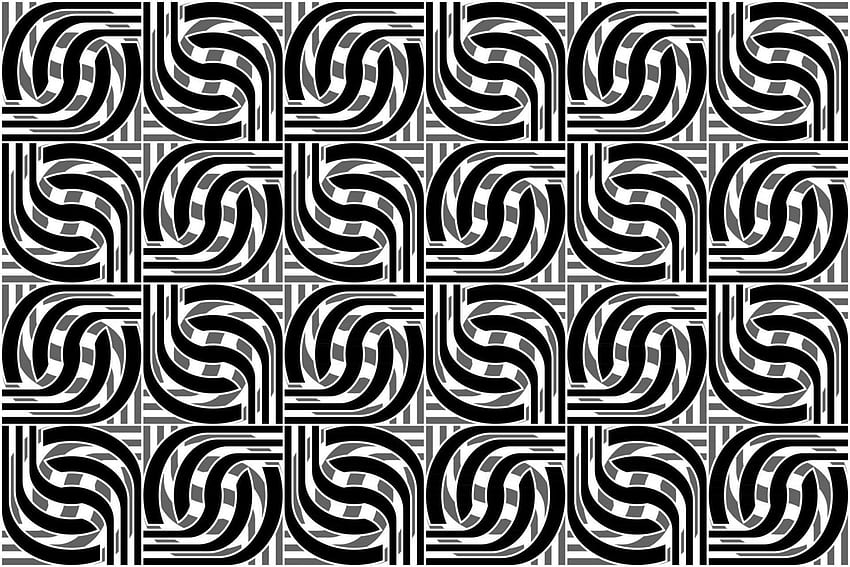 motif abstrait harmonieux, lignes et torsions, monochrome noir et gris, orné, bandes, pour couverture, bannière, cartes et arrière-plan 2908078 vectorielle sur Vecteezy Fond d'écran HD