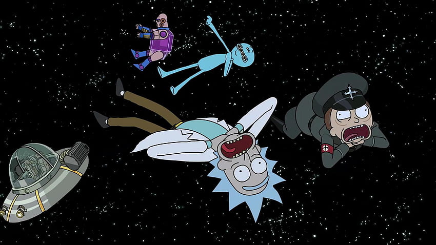 Mira la temporada 4 de Rick y Morty solo en Adult Swim, Rick And North fondo de pantalla