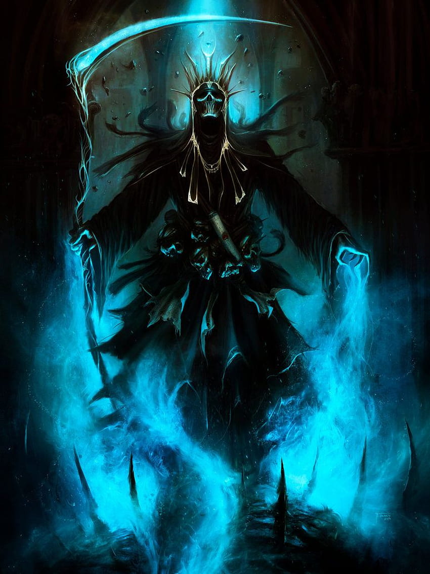 Idee di Grim Reaper. Grim Reaper, Reaper, Grim Reaper Art, Anime Grim Reaper Sfondo del telefono HD