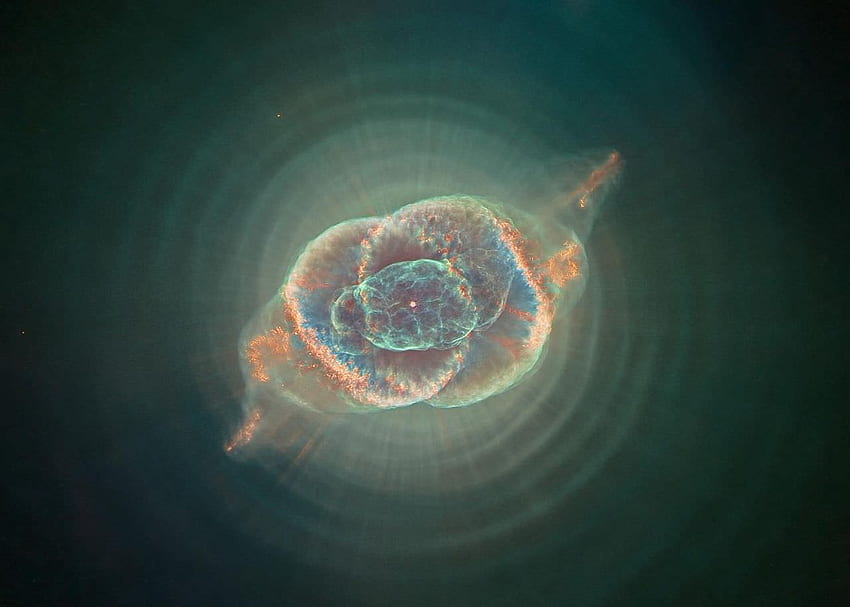 Nébuleuse de l'Œil de Chat - NGC 6543 Fond d'écran HD