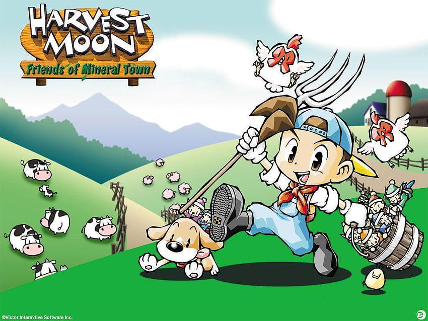 Harvest Moon Friends Of Mineral Town HD тапет