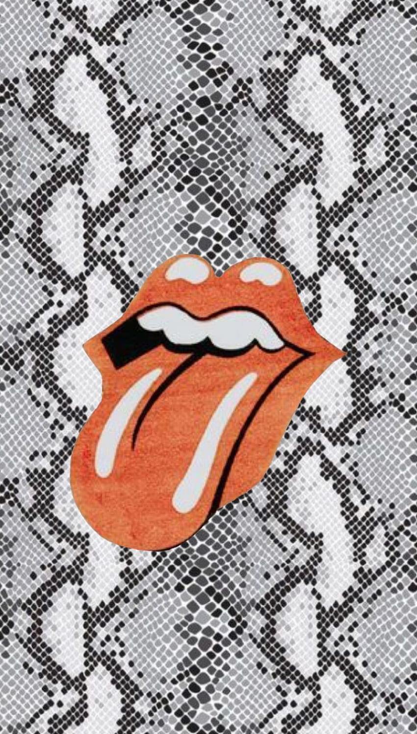 Rolling Stones background. Cute patterns , iPhone pattern, iPhone vsco, Cute Rolling Stones HD phone wallpaper