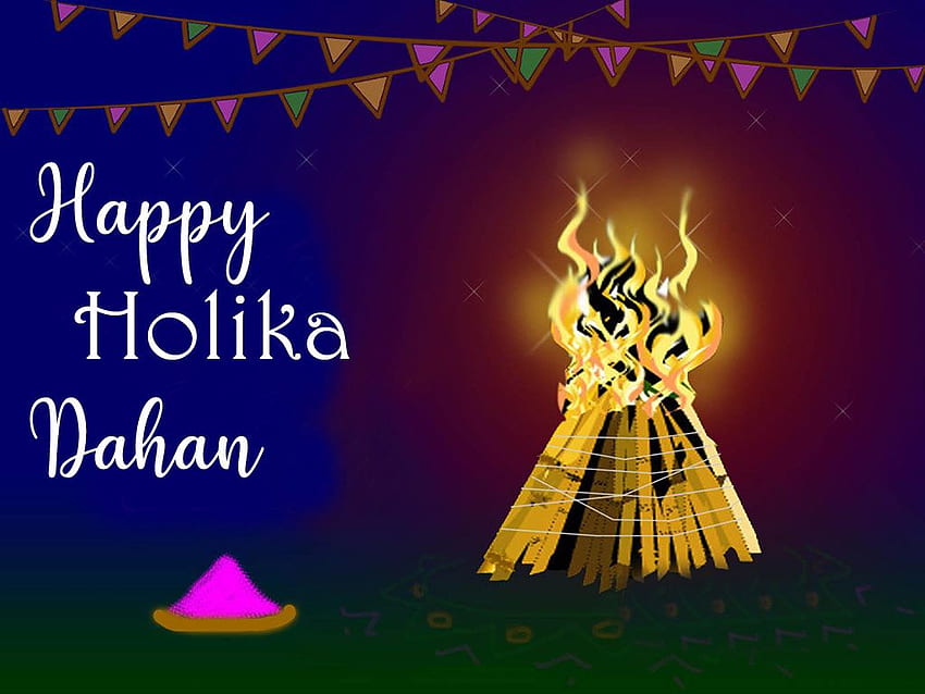Holika Dahan 2019: Here's why demoness Holika is worshipped on Holi HD ...