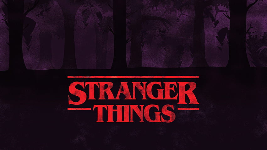 Stranger Things Logo 42954, Stranger Things HD wallpaper