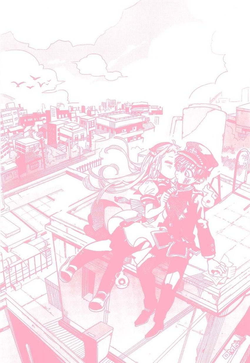 Nene Yashiro edita ❤, Pink Manga fondo de pantalla del teléfono