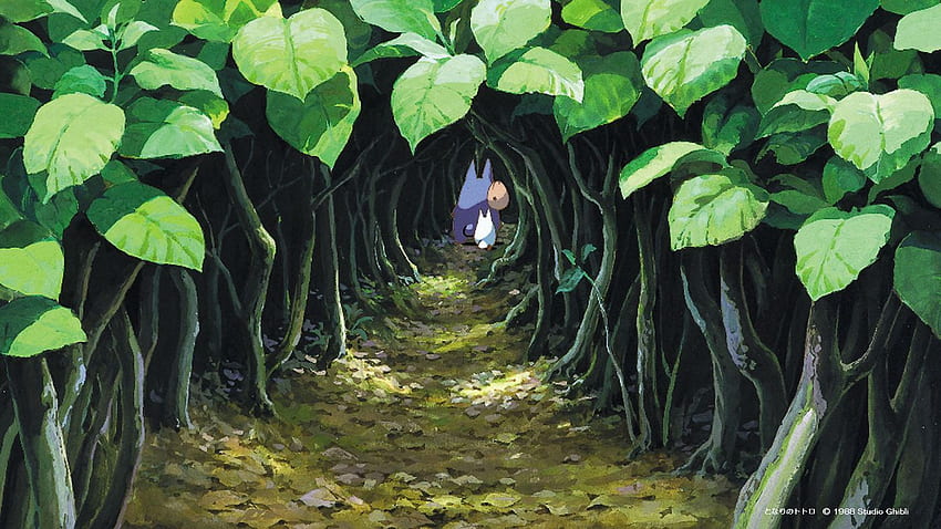Pertemuan latar belakang Studio Ghibli Zoom mengubah pekerjaan menjadi film Miyazaki - Polygon, Miyazaki Art Wallpaper HD
