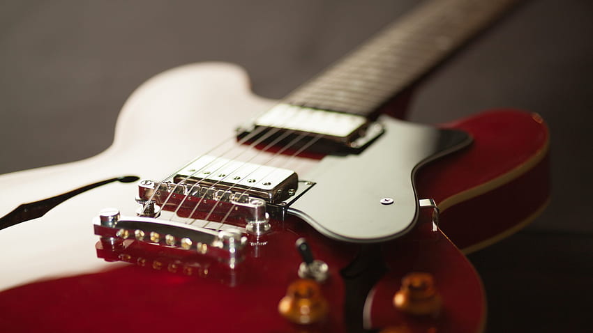 Halbakustische Gitarre: Epiphone ES 335 Dot (Cherry) U, Gibson 335 HD-Hintergrundbild