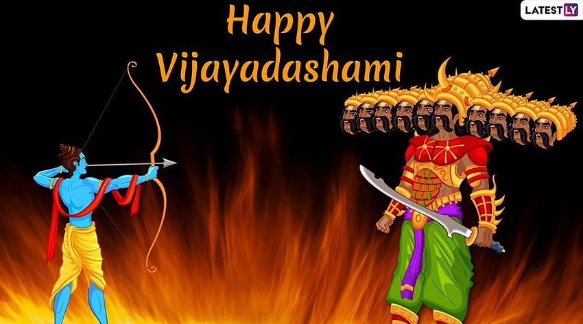 Vijayadashami & Ravan Dahan for Online: Wish Happy Dussehra 2019 With  Beautiful WhatsApp Stickers and GIF Greetings, Ravanasura HD wallpaper |  Pxfuel