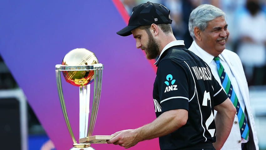 Finale della Coppa del mondo di cricket: il capitano neozelandese Kane Williamson Sfondo HD