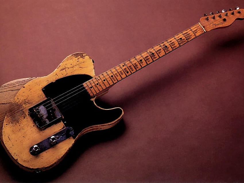 Vintage Fender Stratocaster, Vintage gitara elektryczna Tapeta HD