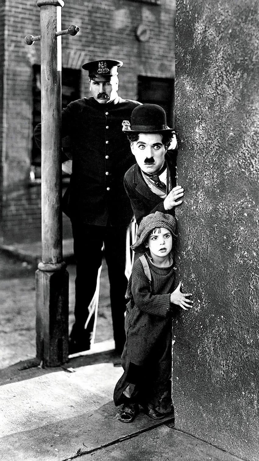 El teléfono Kid (1921), Charlie Chaplin iPhone 6s fondo de pantalla del teléfono