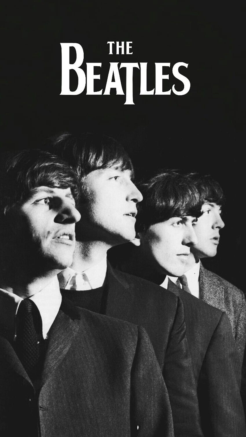 Ekran blokady Beatlesów. Plakat Beatlesów, Beatlesi, Beatlesi, logo The Beatles Tapeta na telefon HD