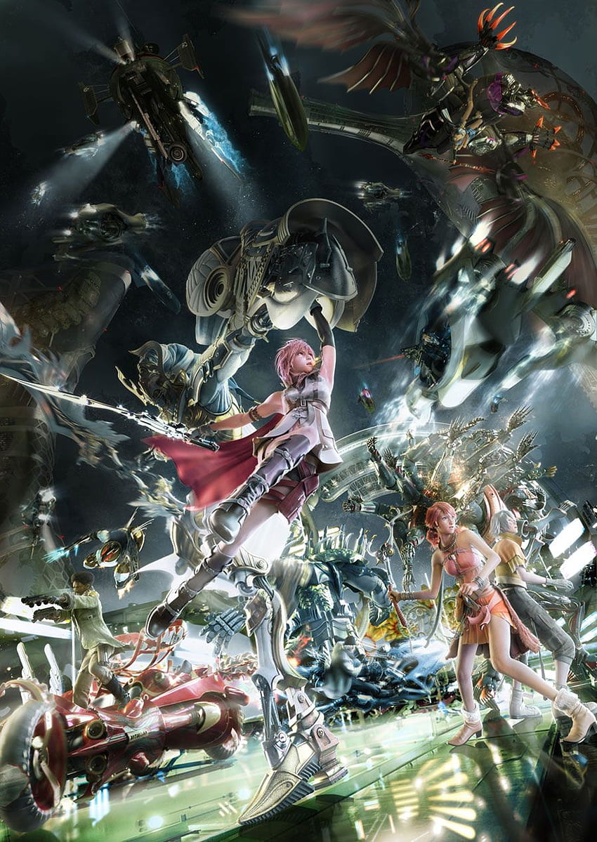 Final Fantasy XIII Официални произведения на изкуството. Lightning final fantasy, Final fantasy, Final fantasy art, FF13 HD тапет за телефон
