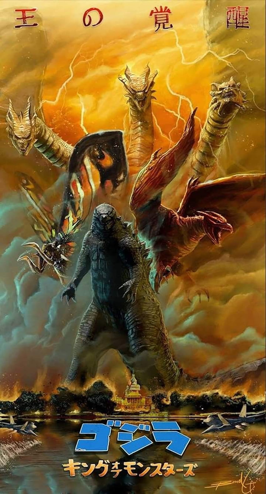 Hình nền : Godzilla King of the Monsters, Kaiju, Sinh vật, Rodan, Mothra,  Chiến đấu, Nghệ thuật khái niệm, Tác phẩm nghệ thuật 1800x1264 - vfgx -  1688785 - Hình nền đẹp hd - WallHere