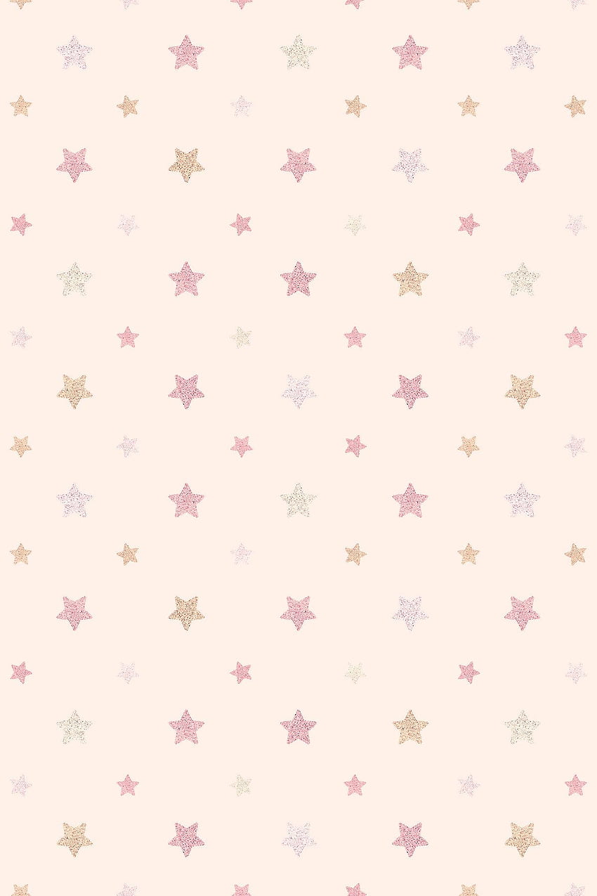 Seamless glittery pink stars background design resource. by / NingZk V. Pink star background, Star background, Background design, Star Pink HD phone wallpaper