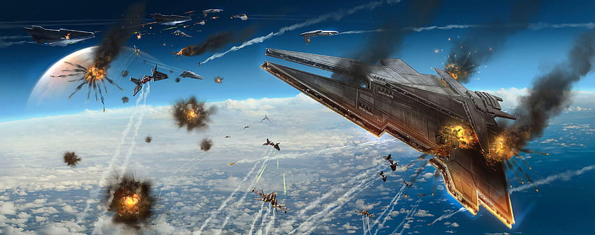 Desktop Wallpaper Death Star Star Wars Space Minimal Hd Image Picture  Background Cadjoe