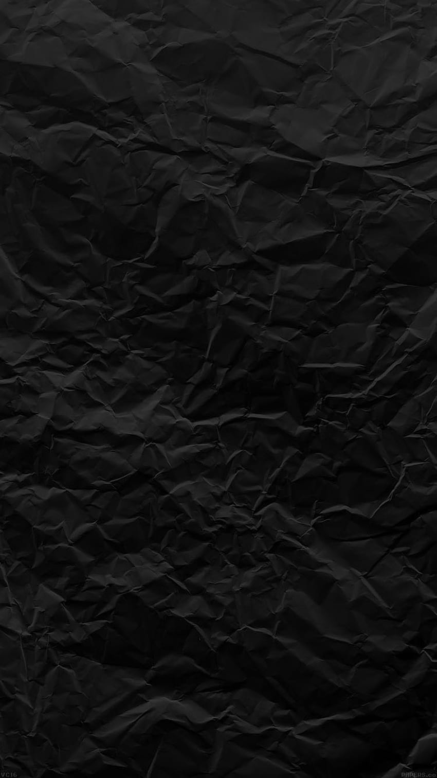 iPhoneXpapers - papier pognieciony, ciemna tekstura, zgnieciony papier Tapeta na telefon HD