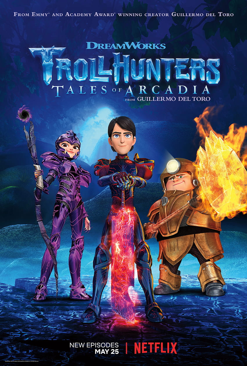 Trollhunters: Tales of Arcadia (série télévisée 2016-2018) Fond d'écran de téléphone HD