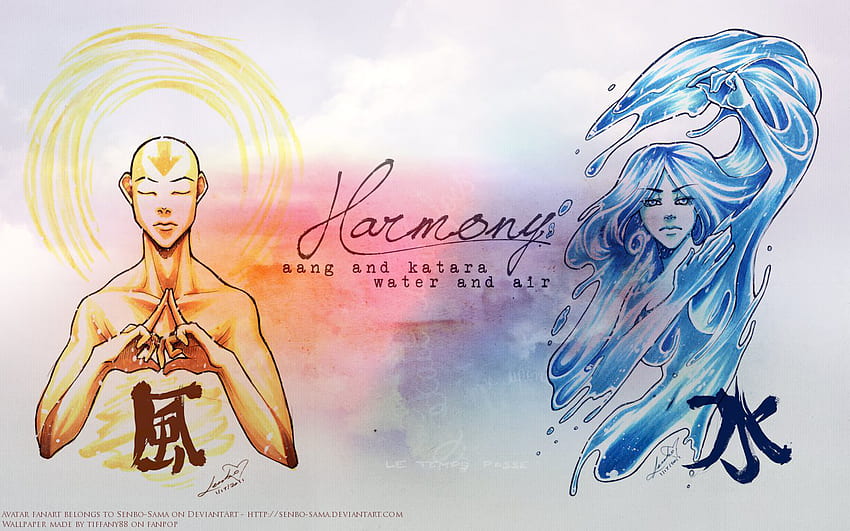 Aang and Katara ♥ - Avatar: The Last Airbender - fanpop, Kataang HD ...