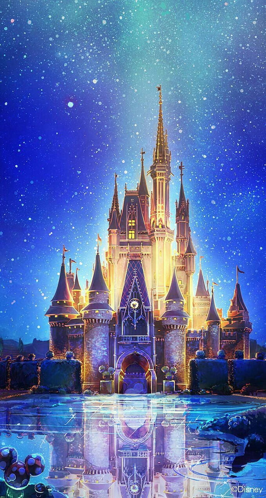 Disney Prenses Kalesi HD telefon duvar kağıdı
