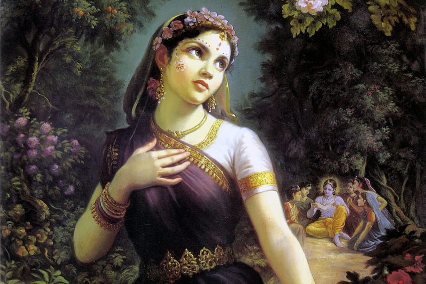 Regina indiana per Ramya, arte, ragazza, bella, indiana, bellezza, donna, pittura, asia, india, regina Sfondo HD