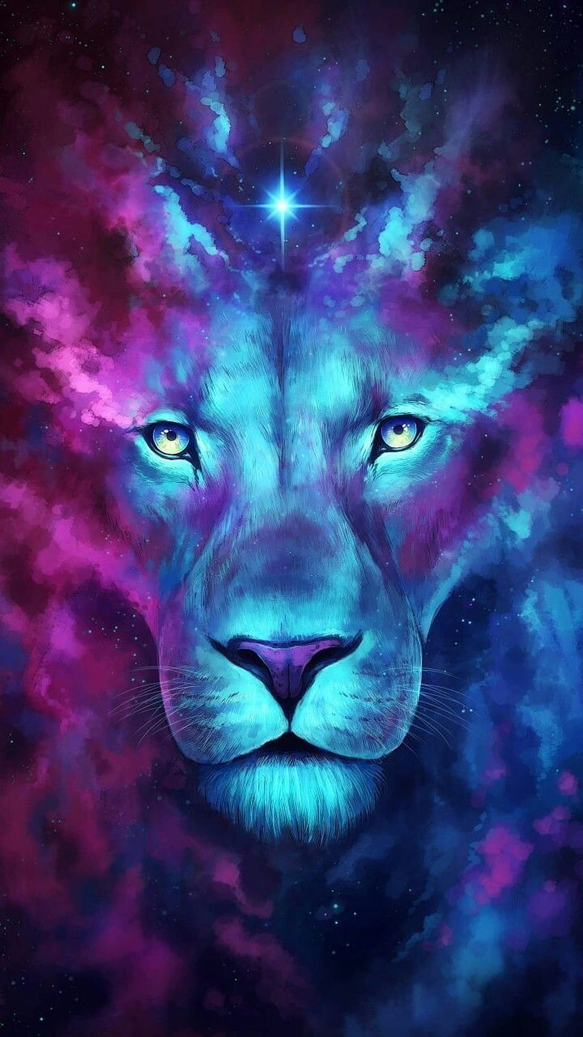 Android Lock Screen Lion, Pink Lion HD phone wallpaper