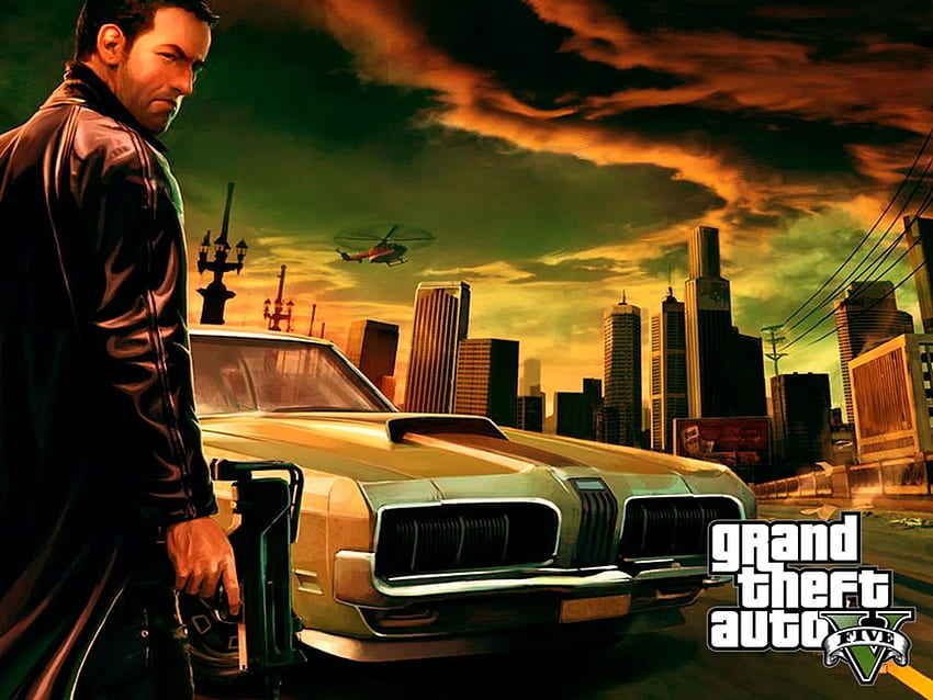 Gta 5 background, Grand Theft Auto Dual Screen HD wallpaper