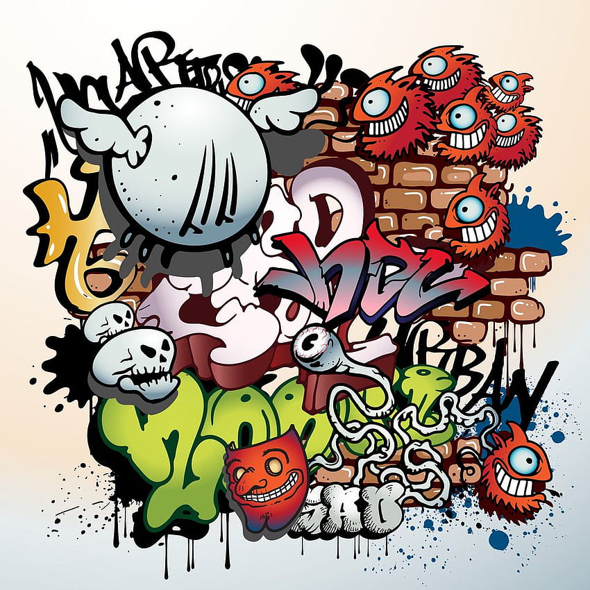 Graffiti Cartoon Graffiti Cartoon Graffiti HD phone wallpaper | Pxfuel